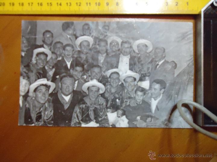 Fotograf&iacute;a antigua: carnaval de cadiz antigua fotografia  en papel parece una fotocopia de la epoca o recorte de prensa