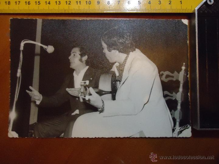 Fotograf&iacute;a antigua: CADIZ ANTIGUA FOTOGRAFIA DEL FOTOGRAFO JUMAN CANTE CON GUITARRA