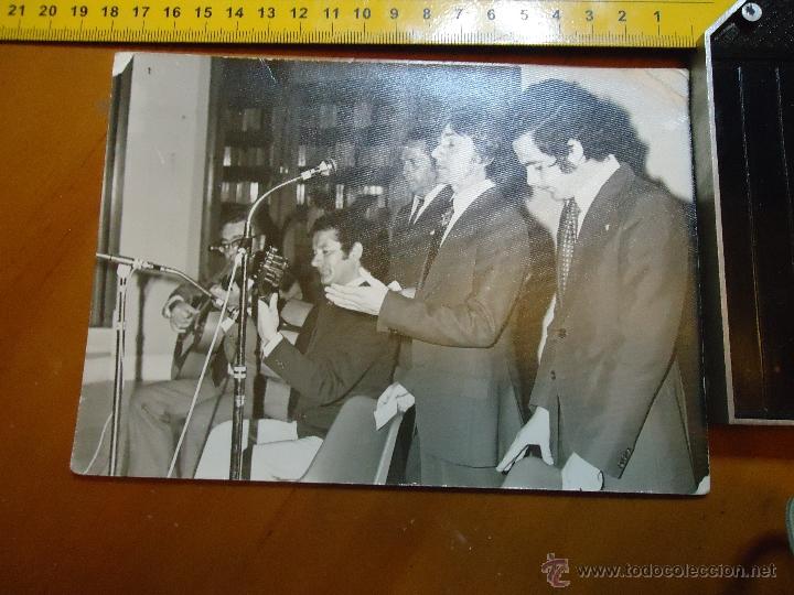 Fotografia antiga: CADIZ ANTIGUA FOTOGRAFIA APA COLEGIO VALCARCEL . CON SELLO CANTE CON GUITARRAS