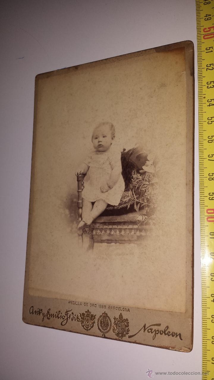Fotograf&iacute;a antigua: BEBE -A.E.FEDITS-NAPOLEON - Foto 1