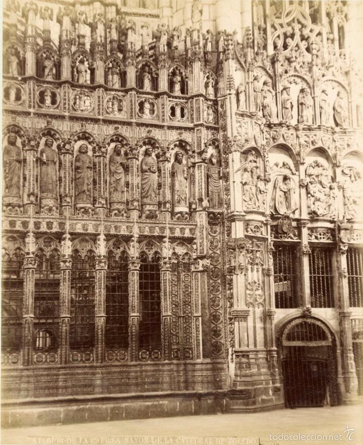 Antique Photography: Alguacil exterior de la capilla mayor de la catedral de Toledo