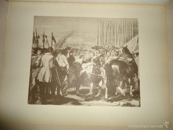 Fotograf&iacute;a antigua: LA RENDICI&Oacute;N DE BREDA. VEL&Aacute;ZQUEZ . CLICH&Eacute; BRAUN. 1913. 33 x 25 cm.