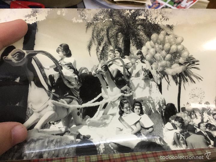 Fotograf&iacute;a antigua: ANTIGUA FOTO CABALGATA CARNAVAL DE CADIZ - MEDIDA 12X18CM
