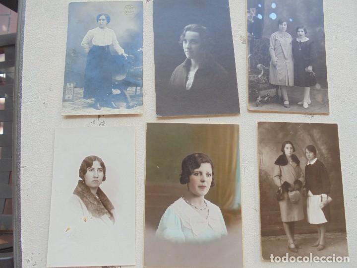 Fotografia antica: SEIS FOTOGRAFIAS ANTIGUAS DE MUJERES PRINCIPIOS S.XX