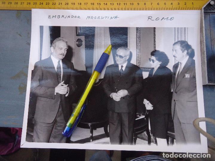 Alte Fotografie: gran fotografia cadiz embajador de argentina visita