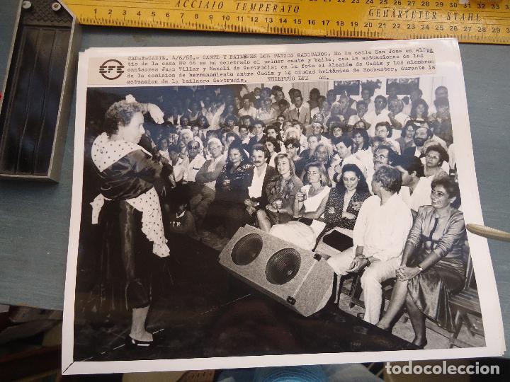 Alte Fotografie: fotografia cadiz 1988 cante y baile en los patios calle san jose , alcalde de cadiz . gertrudos