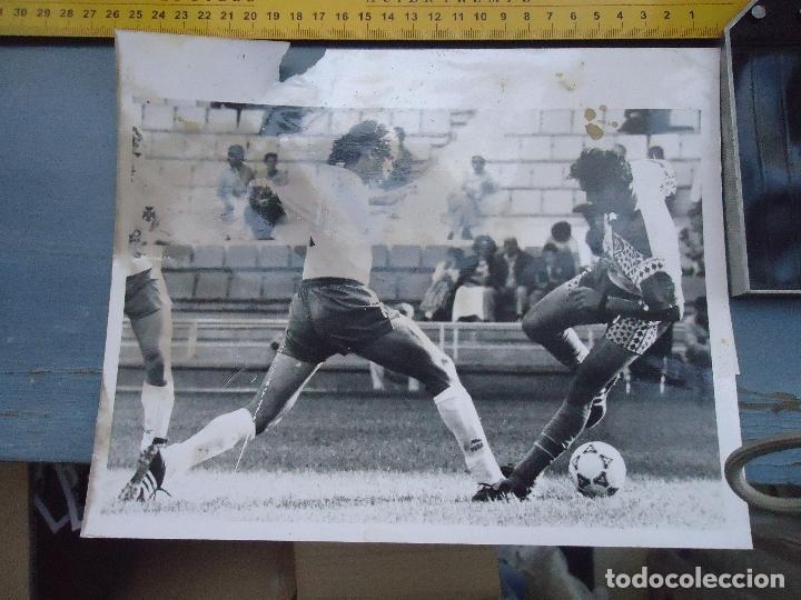 Alte Fotografie: antigua fotografia cadiz club de futbol jugada de partido
