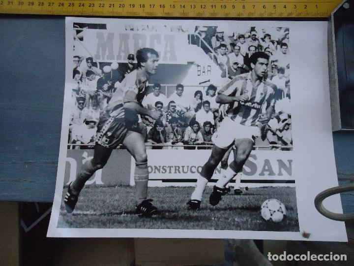 Alte Fotografie: antigua fotografia cadiz club de futbol jugada de partido