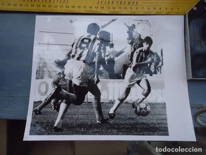 Alte Fotografie: antigua fotografia cadiz club de futbol jugada de partido