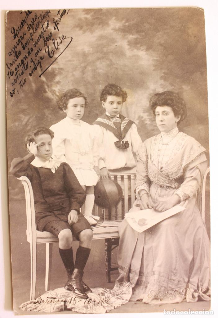 Antique Photography: Fotografia retrato familiar 1902.