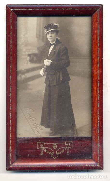 Antique Photography: MARCO Y FOTOGRAFIA ANTIGUA PARA REGALO TAMA&Ntilde;O 10 X 19 cm.