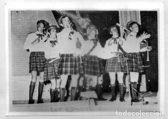 Fotograf&iacute;a antigua: FOTO. REPRODUCCI&Oacute;N. CARNAVAL DE CADIZ. LOS ESCOCIOS, A&Ntilde;O 1967 - C-1886