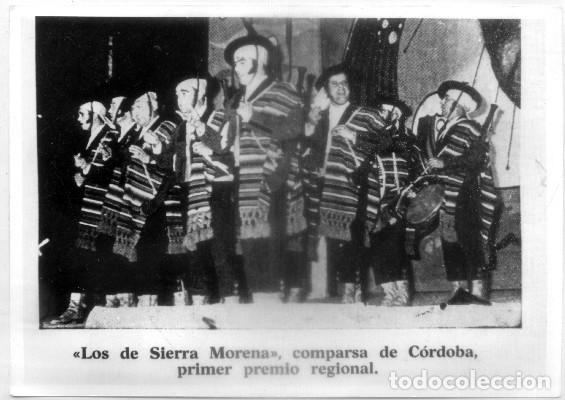 Fotograf&iacute;a antigua: FOTO. REPRODUCCI&Oacute;N. CARNAVAL DE CADIZ. COMPARSA LOS DE SIERRA MORENA, A&Ntilde;O 1969. A-C-1887