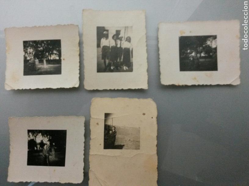 Fotograf&iacute;a antigua: LOTE 5 MINI FOTOS ANTIGUAS RUMANIA