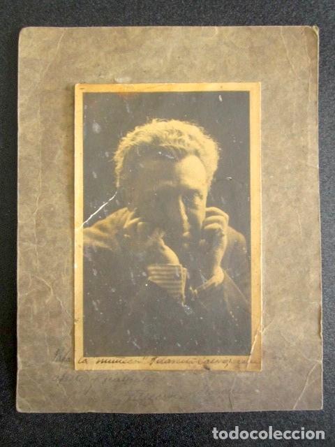 Fotografia antiga: ANTIGUA FOTOGRAF&Iacute;A DEL ACTOR FRANCISCO MORANO. DEDICADA Y FIRMADA POR &Eacute;L.