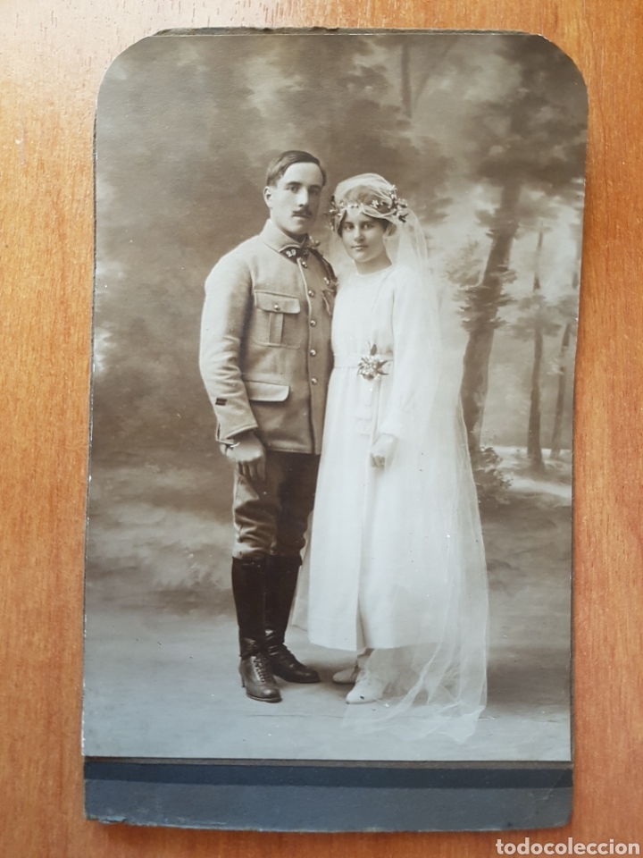 Fotografia antica: ANTIGUA FOTO 1890' BODA SIGLO XIX 15x10cm FRANCE