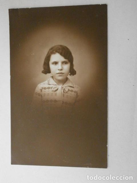 Antique Photography: FOTOGRAFIA ANTIGUA NI&Ntilde;A EN POSTAL FOTOGRAFIA ALBUMINA-1512