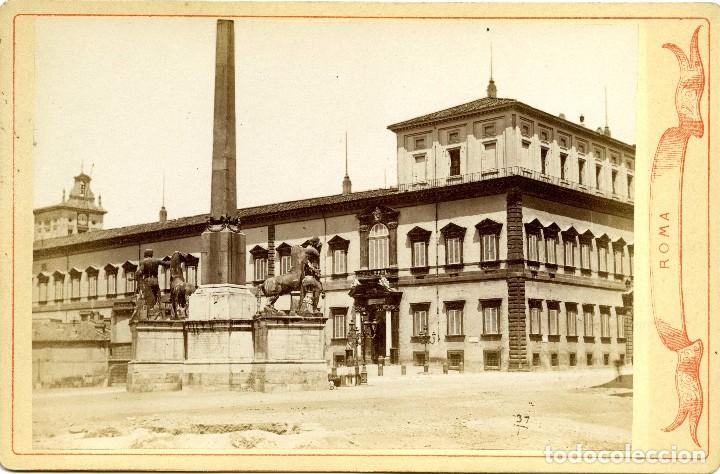 Fotograf&iacute;a antigua: Roma. Palacio del Quirinal - Foto 1