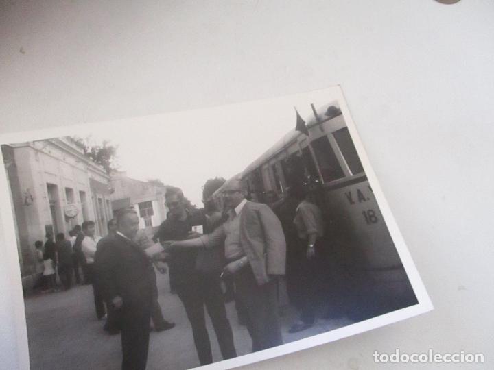 Fotografia antica: (S/F)FOTOGRAF&Iacute;A DE ESTACI&Oacute;N DE TREN-12.5X1.5CM.-(