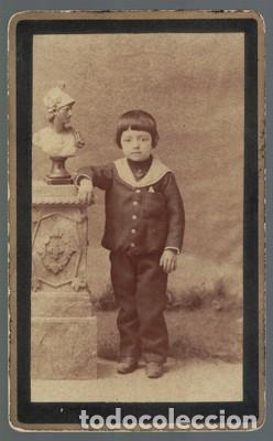 Fotografia antica: FOTOGRAFIA NI&Ntilde;A. SOBRE 1880 - ALBUMINA-2546