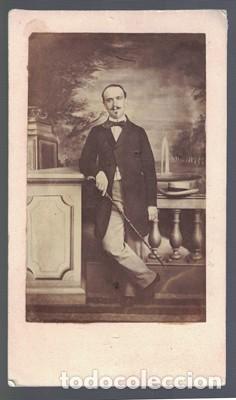Antique Photography: FOTOGRAFIA DE SE&Ntilde;OR. SOBRE 1890 - ALBUMINA-2608