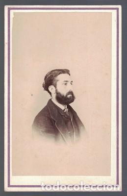 Photographie ancienne: FOTOGRAFIA DE SE&Ntilde;OR. J. NAL Y CIA. CADIZ. SOBRE 1880 - ALBUMINA-2651 ,2