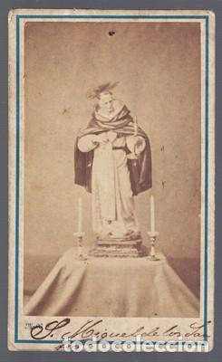 Fotograf&iacute;a antigua: FOTOGRAFIA SAN MIGUEL DE LOS SANTOS, CADIZ. FOTO M.V.T. 6-6-1866 - ALBUMINA-2655