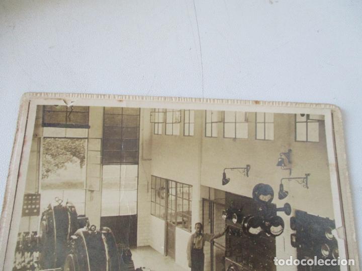 Fotografia antiga: ANTIGUA FOTOGRAF&Iacute;A : SALA DE MOTORES EL&Eacute;CTICOS- S/F, NO OTROS DATOS