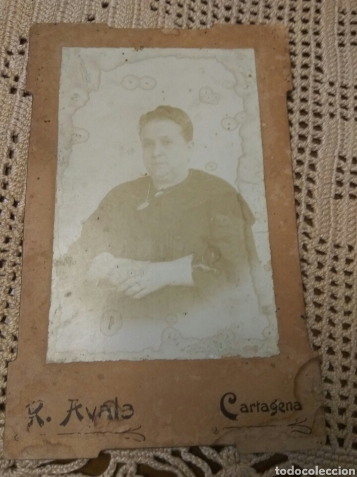 Fotografia antiga: FOTO ANTIGUA CARTAGENA MURCIA R.AYALA FOTOGRAFO