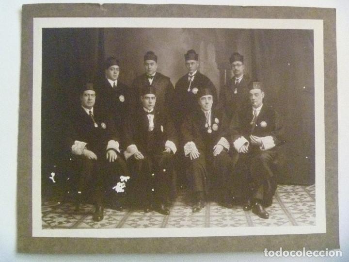 Antique Photography: GRAN FOTO DE JUECES DE PRINCIPIOS DE SIGLO. ALGUNOS CONDECORADOS .... 19 X 25 CM
