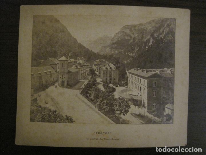Fotografia antica: PYRENEES-VUE GENERALE DES EAUX CHAUDES-FOTOGRAFIA ANTIGUA-VER FOTOS-(V-15.437)