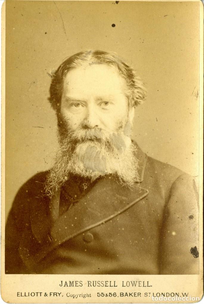 Antique Photography: James Russell Lowell (1819 &ndash; 1891)