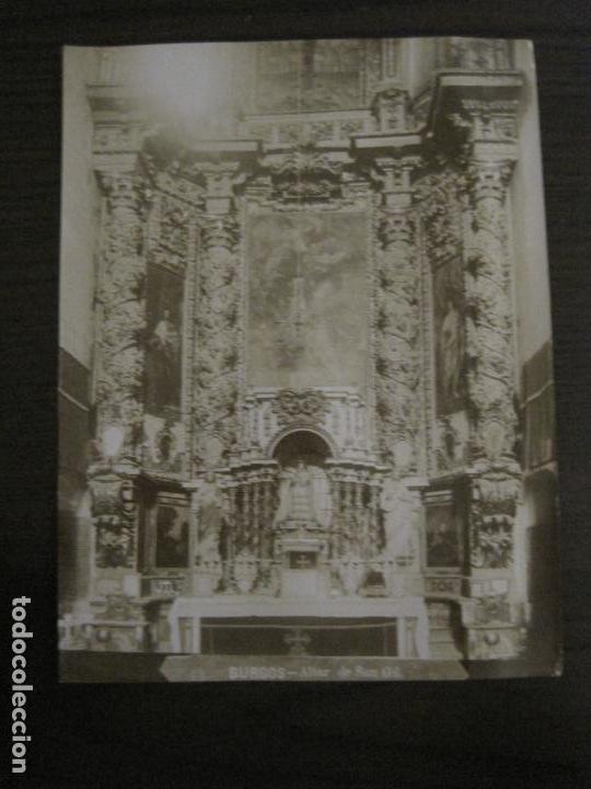 Antique Photography: ALBUMINA ORIGINAL-BURGOS-ALTAR DE SAN GIL-VER FOTOS-(CARPB-26)
