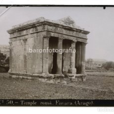 Fotografía antigua: ARAGÓN, TEMPLO ROMANO, EN FAVARA S. II-III D.C 13 X 18 CM. SIN DATOS REVERSOS. Lote 150965902