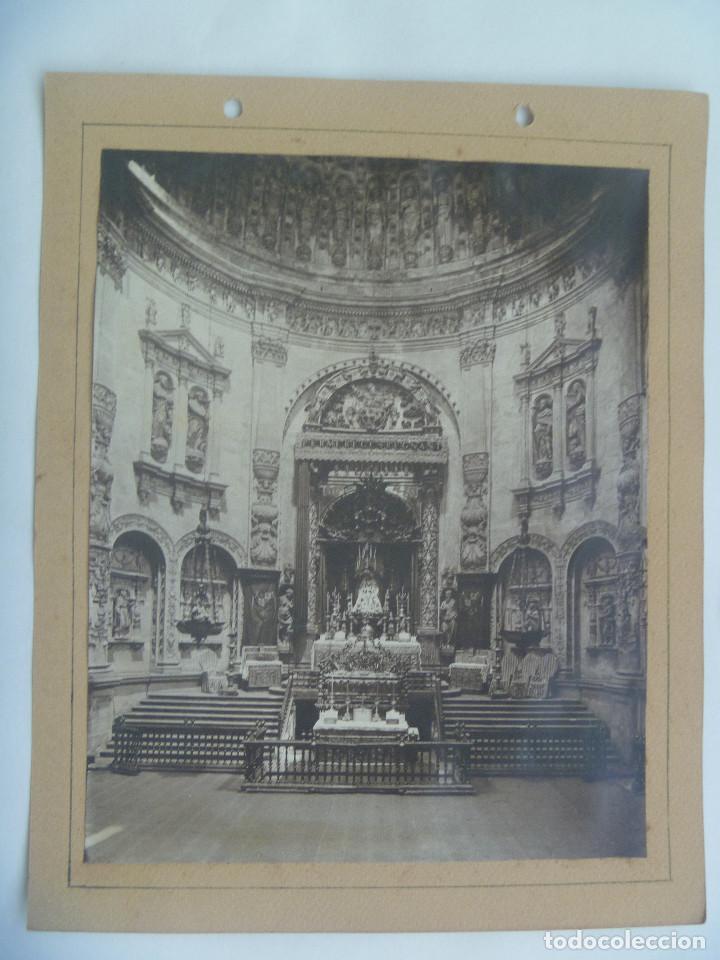 Antique Photography: GRAN FOTO DE LA CATEDRAL DE SEVILLA, VIRGEN DE LOS REYES, FINES DEL XIX O PP. DEL XX  .. 17 X 21 CM