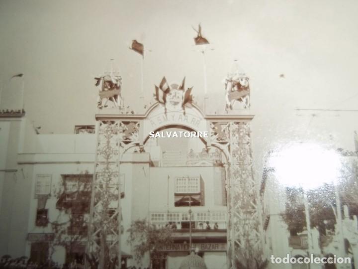 Fotografia antica: FOTOGRAFIA ANTIGUA.VISITA ALFONSO XIII CANARIAS.1906. SANTA CRUZ DE TENERIFE.12 CM X 9 CM