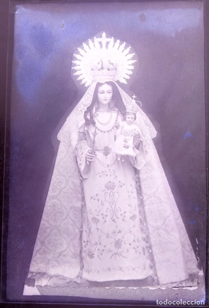 Fotografia antica: FUENTE DE CANTOS NEGATIVO DE CRISTAL