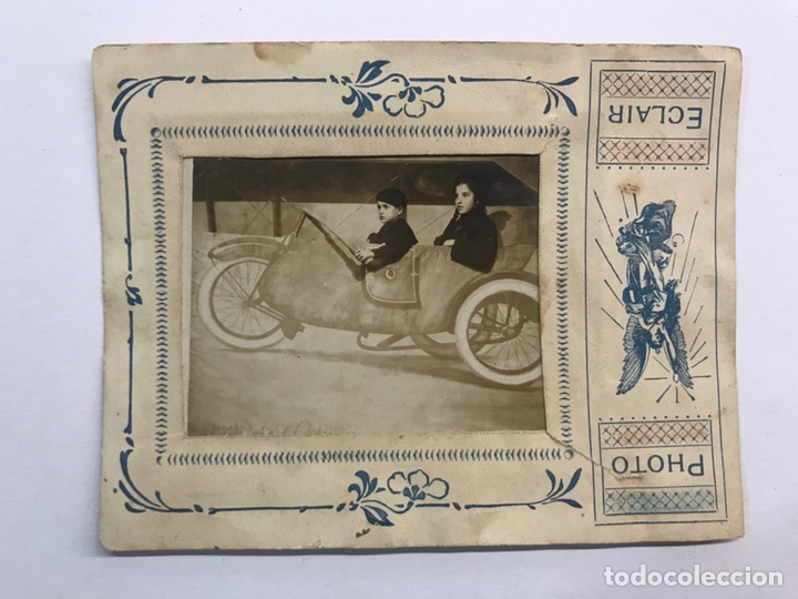 Fotograf&iacute;a antigua: MINUTEROS. Fotografos de Calle. PHOTO ECLAIR. J&oacute;venes Ciclistas (h.1900?)