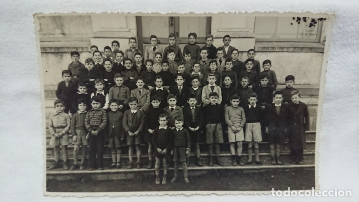 Fotografia antiga: ANTIGUA FOTOGRAF&Iacute;A RETRAT&Oacute; CLASE ESCOLAR A&Ntilde;OS 60 RAM&Oacute;N ROZAS LLANES