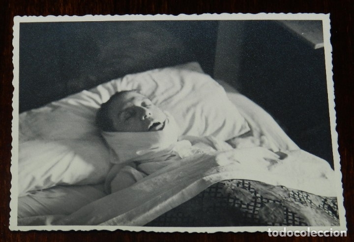 Fotograf&iacute;a antigua: ANTIGUA FOTOGRAFIA POSTMORTEM, MIDE 11,5 X 8,5 CMS. EXCELENTE ESTADO DE CONSERVACION.
