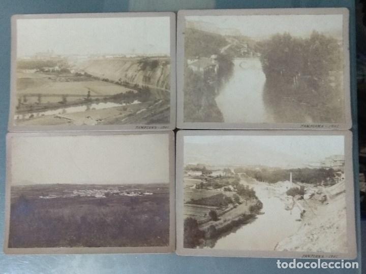 Fotografia antica: LOTE 4 FOTOGRAFIAS. ALBUMINA.
