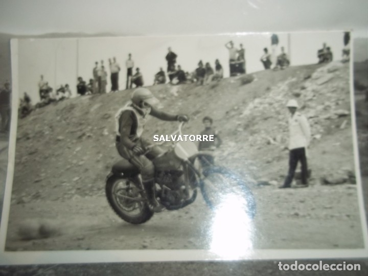 Fotograf&iacute;a antigua: CARRERA DE MOTOS LAS PALMAS DE GRAN CANARIA.CANARIAS.MONTESA.