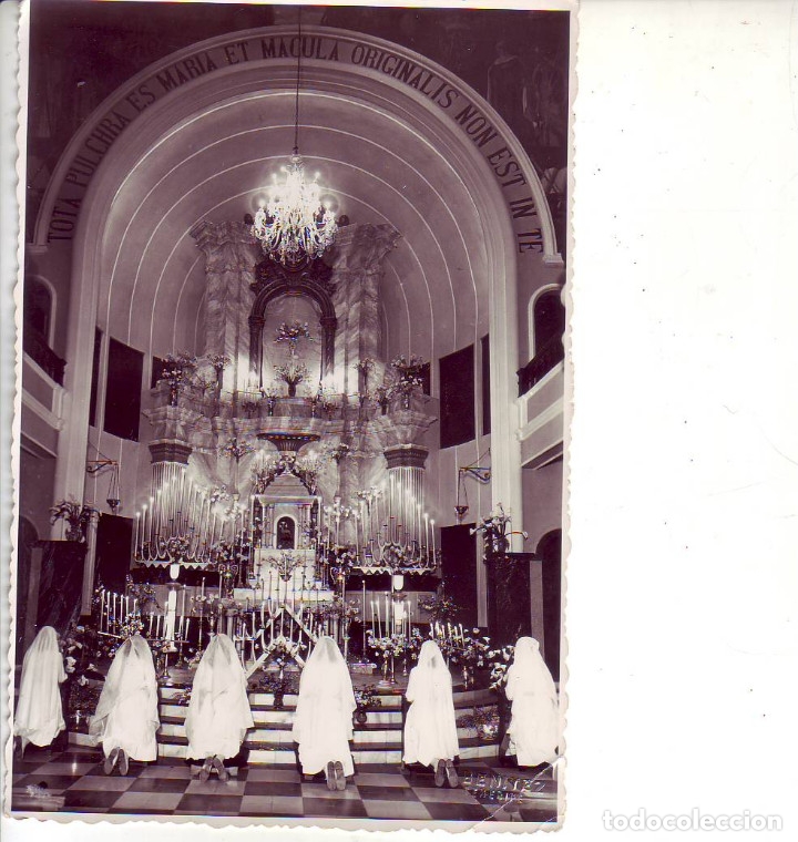 Alte Fotografie: SANTA CRUZ TENERIFE - CAPILLA DE LA PUREZA