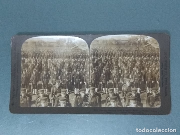 Fotografia antiga: FOTO ESTEREOSCOPICA ALBUMINA H.C WHITE C.O.