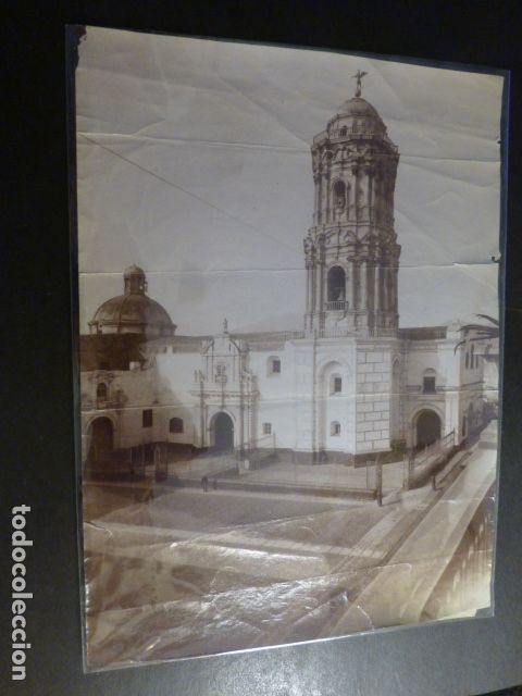 Fotografia antica: AMERICA DEL SUR IGLESIA ANTIGUA ALBUMINA SIGLO XIX FOTOGRAFIA 13,6 X 18,6 CMTS