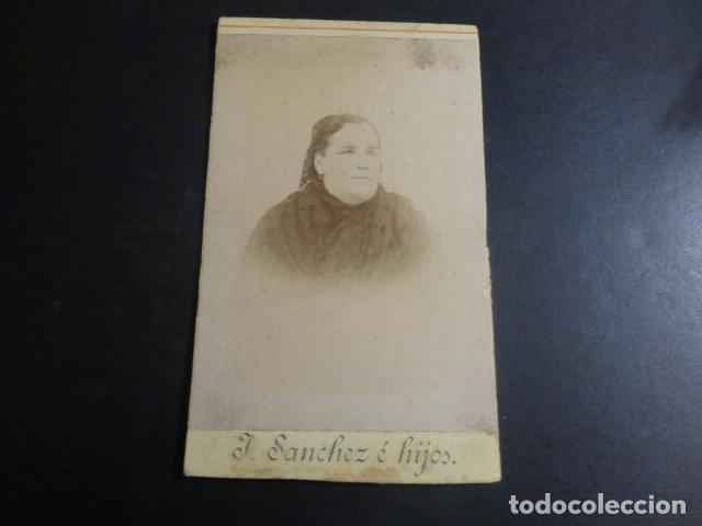 Alte Fotografie: RETRATO MUJER J SANCHEZ E HIJOS FOTOGRAFO