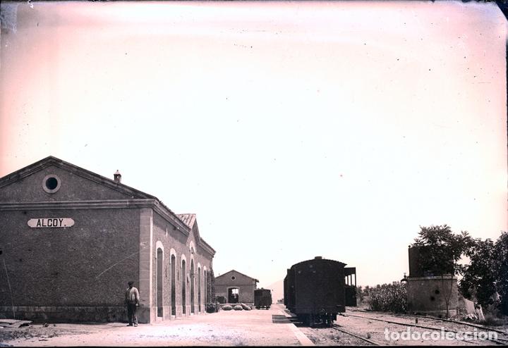 Antique Photography: ALCOY NEGATIVO DE CRISTAL
