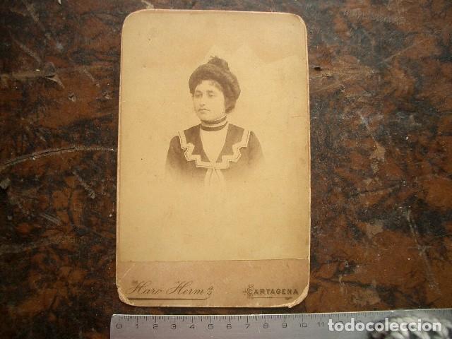 Alte Fotografie: Alb&uacute;mina de J. de haro Hermanos , Cartagena