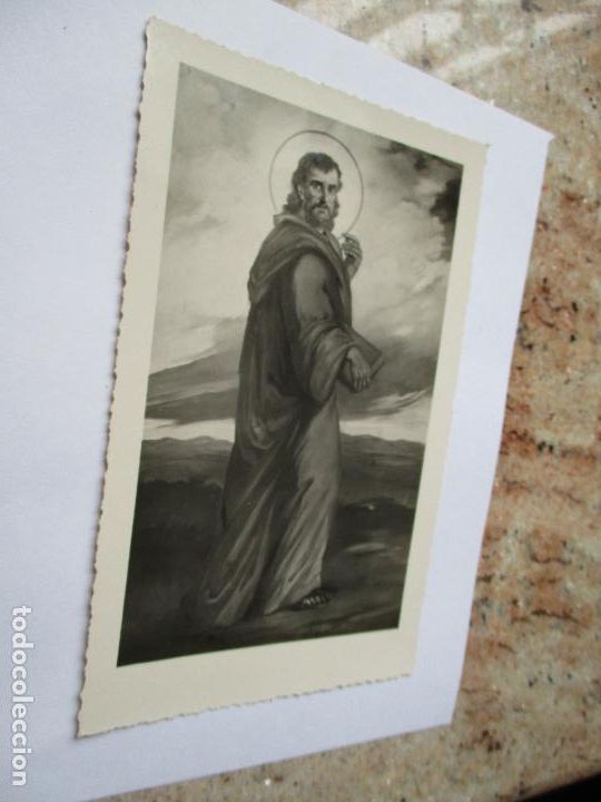 Antique Photography: ANTIGUA FOTO(S/F) RELIGIOSA-DE UN SANTO.- MIDE 17.5 X 11 CM.