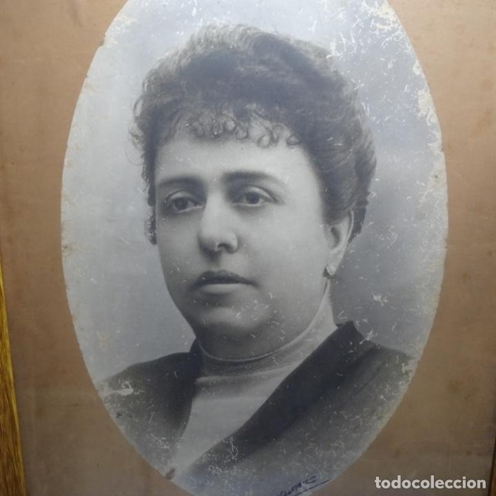 Fotograf&iacute;a antigua: Fotograf&iacute;a retrato antiguo.fotografo ilegible.